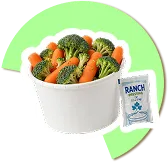 Veggie cup & Ranch